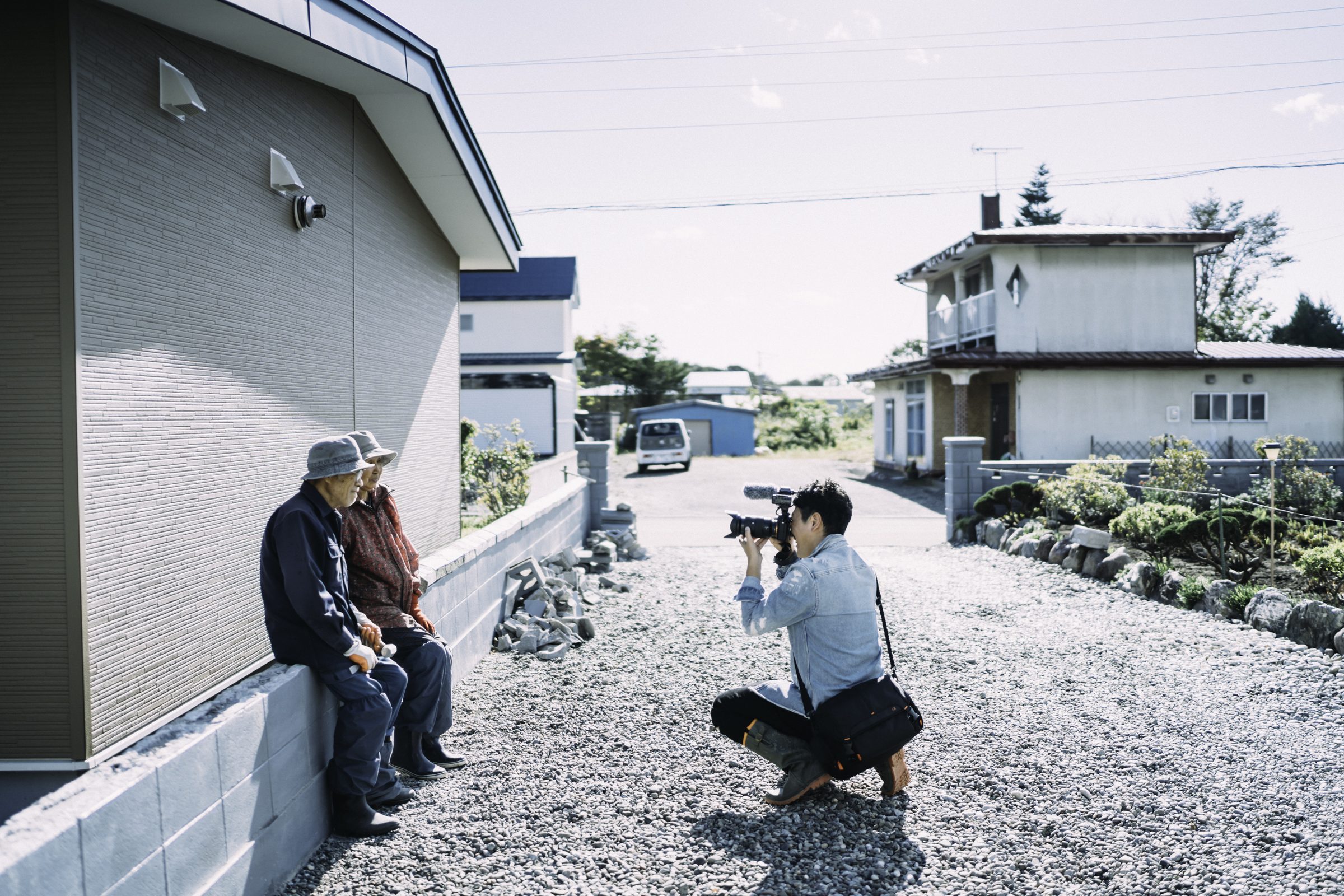 取材現場